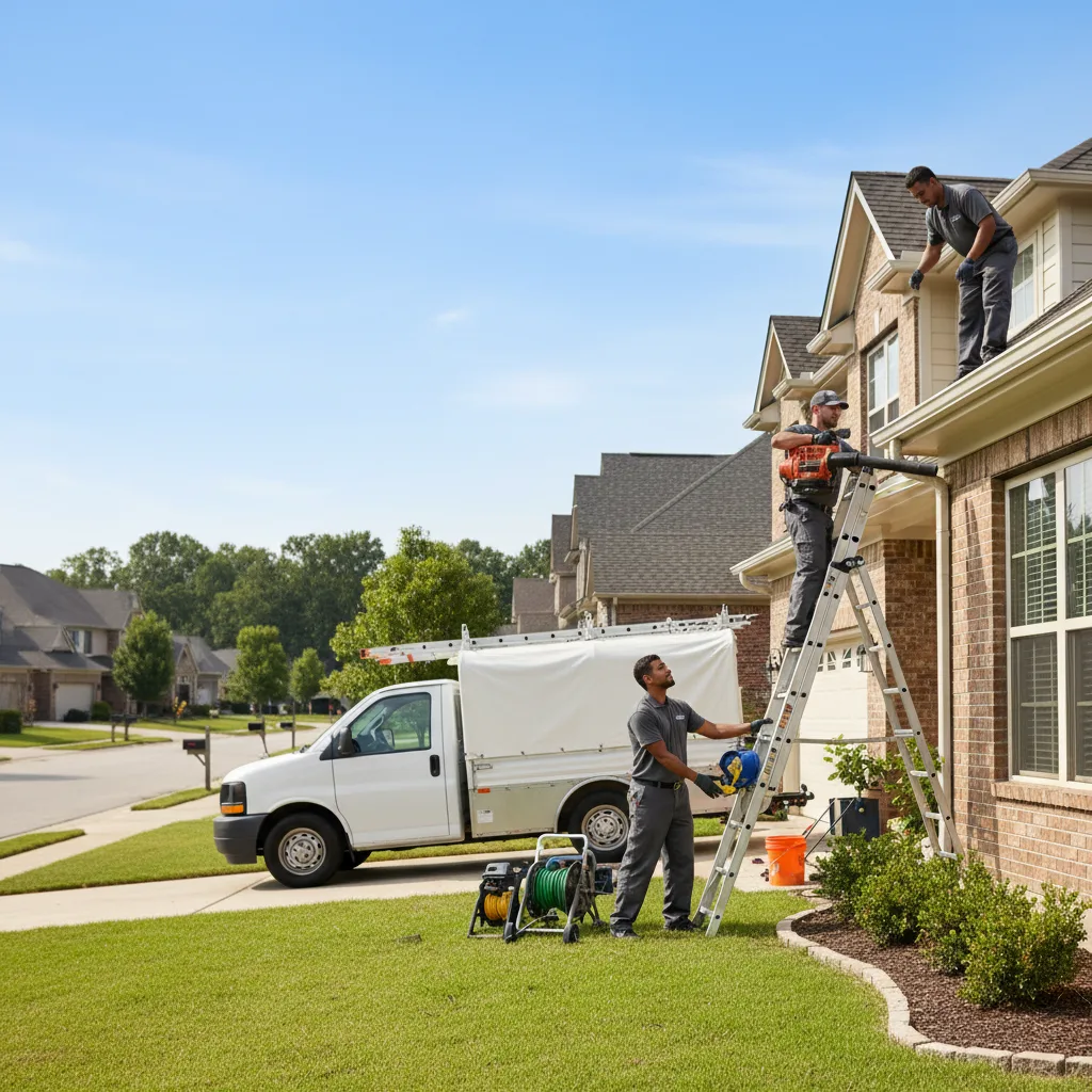 Home Gutter Service in Kress, TX near me
